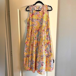 J.Crew tiered dress